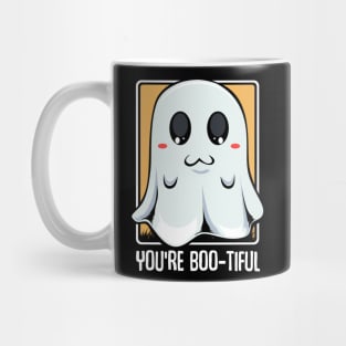 Ghost - You're Boo-tiful Funny Halloween Ghost Pun Mug